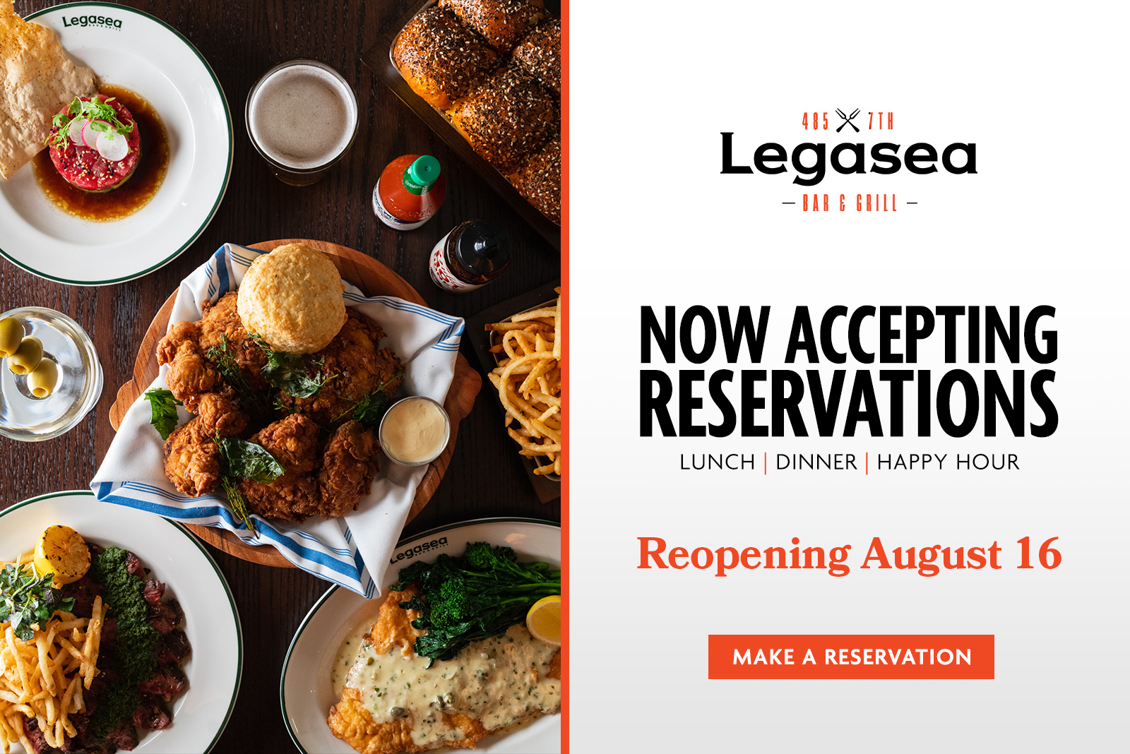legasea reservations
